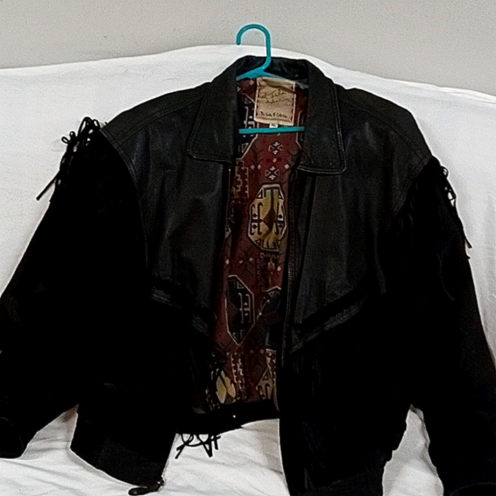 Vintage leather jacket